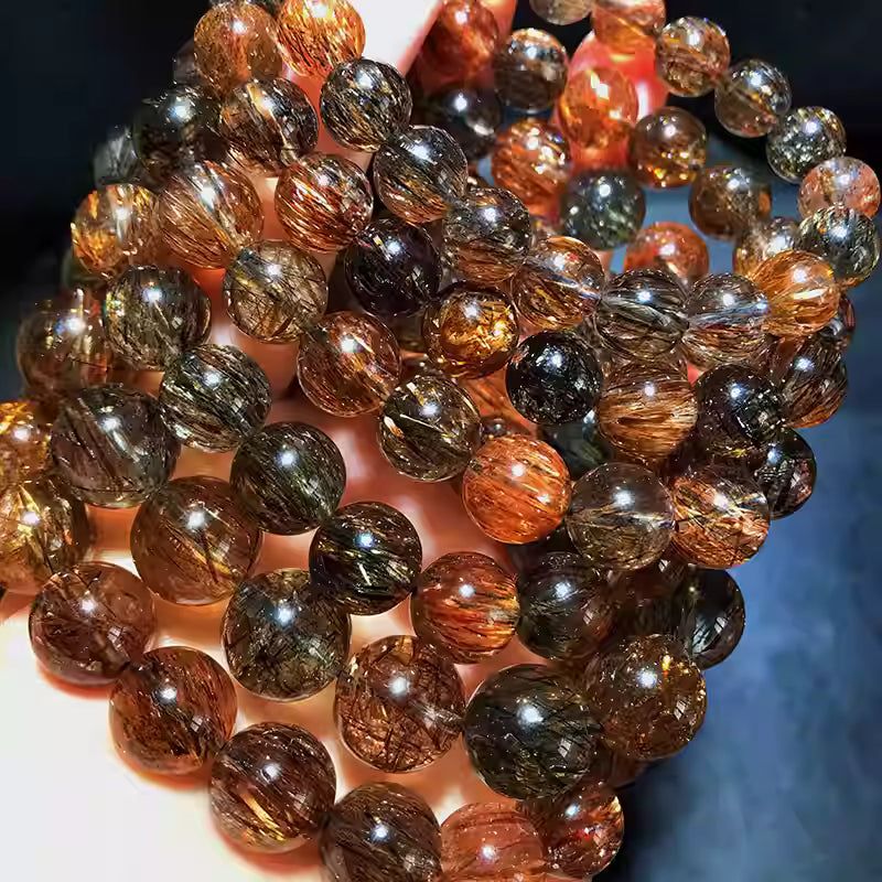 ブラックゴールドスーパー ブレスレット8/10mm