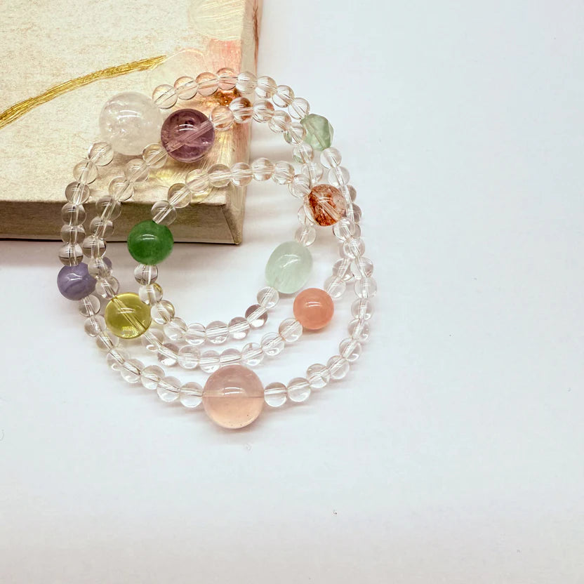 Kirara天然石【予約販売商品】 オリジナルの天然石ブレスレット「安定と守護」